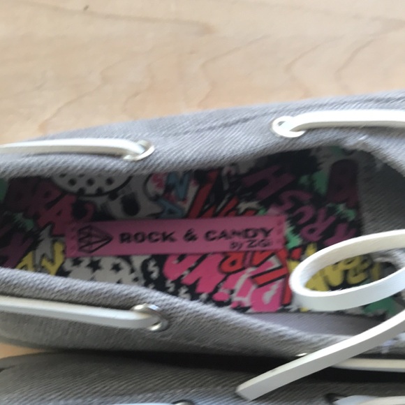 Rock & Candy canvas shoes. - Picture 3 of 10